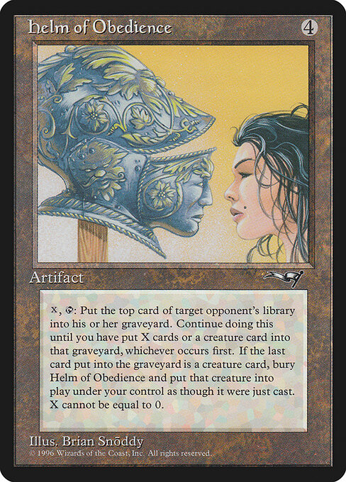 Helm of Obedience - Magic: The Gathering ALL #121