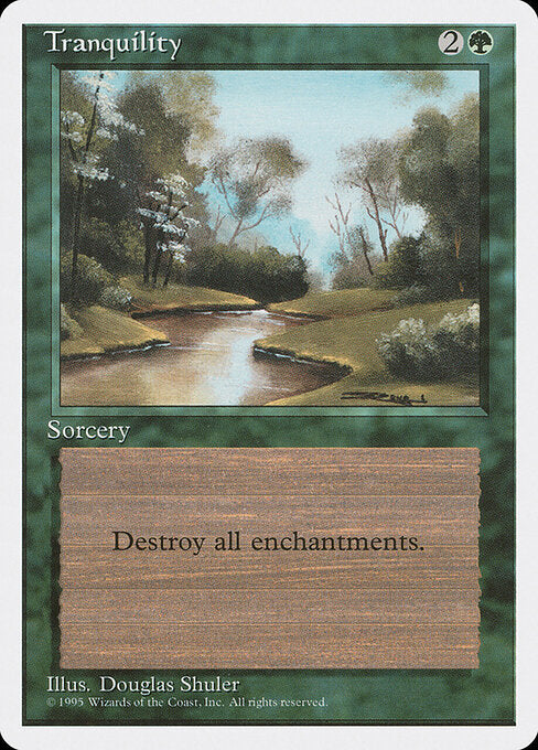 Tranquility - Magic: The Gathering 4ED #277