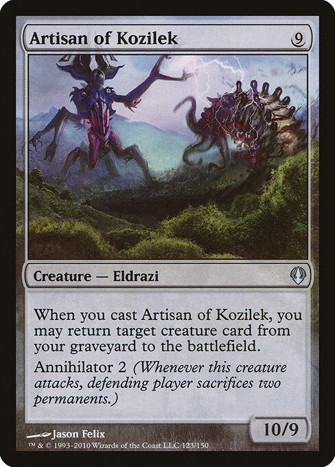 Artisan of Kozilek - Magic: The Gathering ARC #123