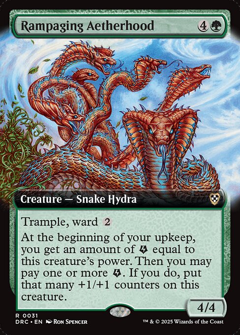 Rampaging Aetherhood - Magic: The Gathering DRC #31