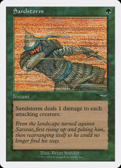 Sandstorm - Magic: The Gathering BRB #64