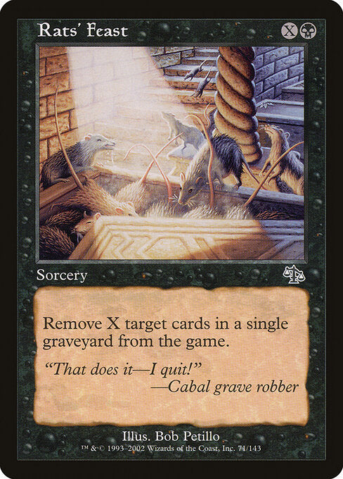 Rats' Feast - Magic: The Gathering JUD #71