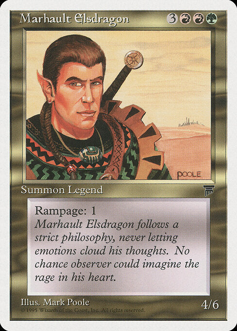 Marhault Elsdragon - Magic: The Gathering CHR #79
