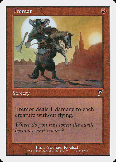 Tremor - Magic: The Gathering 7ED #225