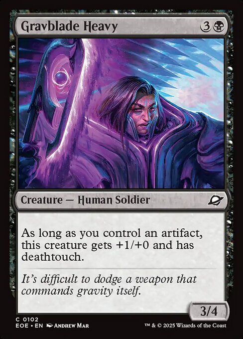Gravblade Heavy - Magic: The Gathering EOE #102