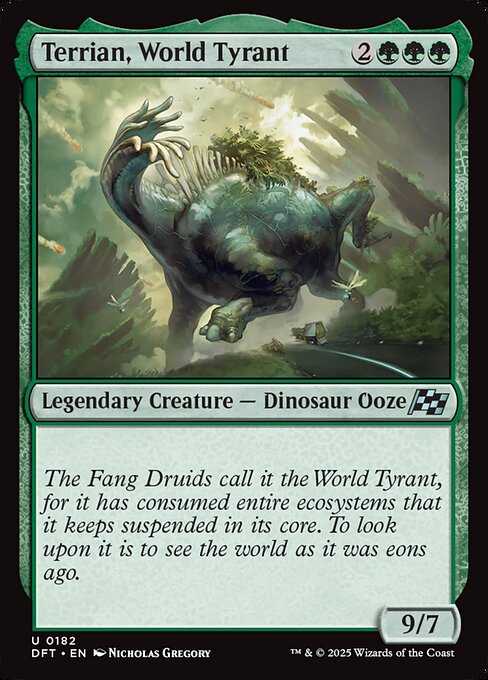 Terrian, World Tyrant - Magic: The Gathering DFT #182
