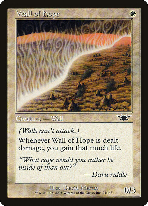 Wall of Hope - Magic: The Gathering LGN #24