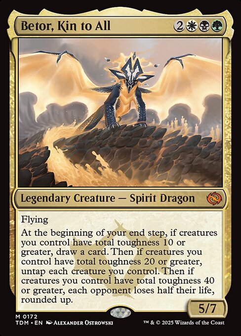 Betor, Kin to All Tarkir: Dragonstorm tdm