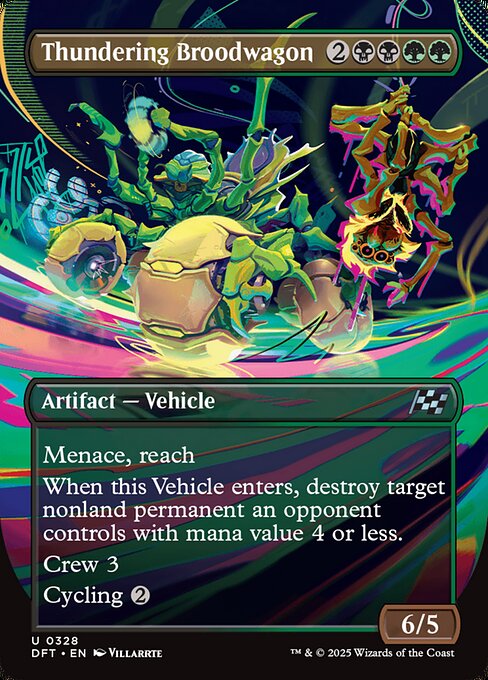 Thundering Broodwagon - Magic: The Gathering DFT #328
