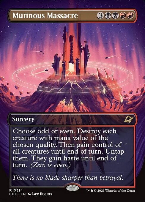 Mutinous Massacre - Magic: The Gathering EOE #314