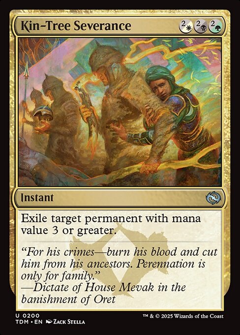 Kin-Tree Severance - Magic: The Gathering TDM #200