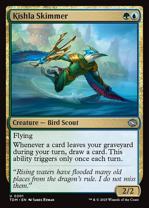 Kishla Skimmer - Magic: The Gathering TDM #201