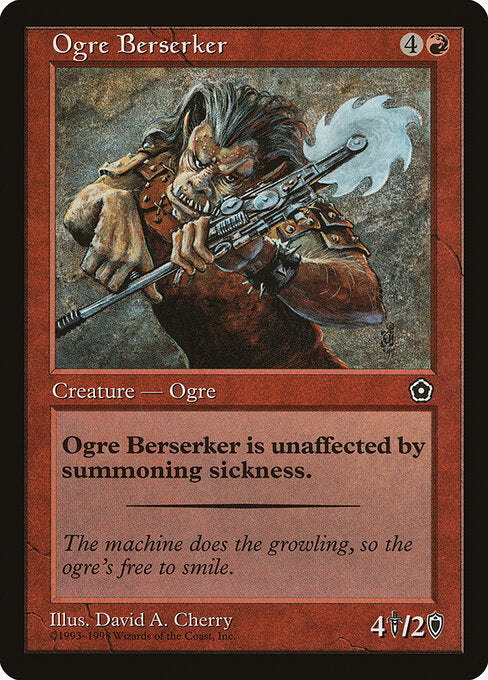 Ogre Berserker - Magic: The Gathering P02 #111