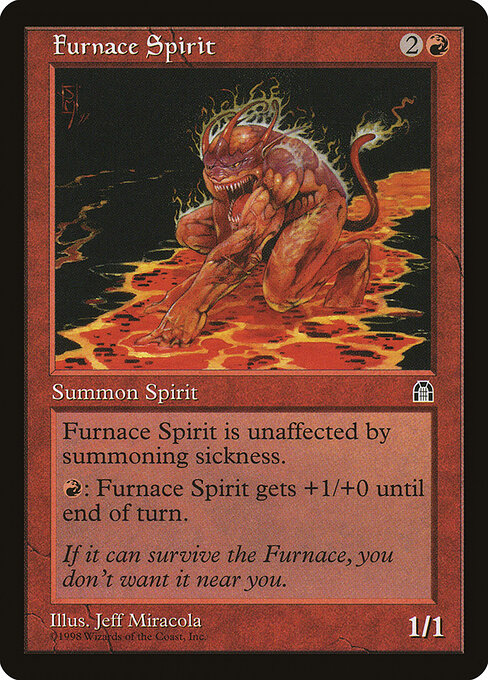 Furnace Spirit - Magic: The Gathering STH #87