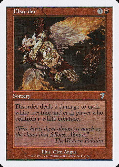Disorder - Magic: The Gathering 7ED #179