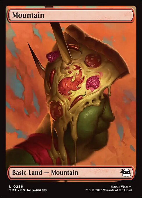 Mountain - Magic: The Gathering TMT #256