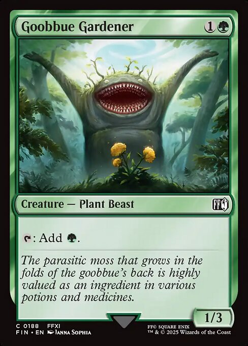 Goobbue Gardener - Magic: The Gathering FIN #188