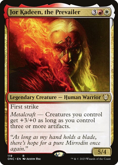 Jor Kadeen, the Prevailer - Magic: The Gathering ONC #119