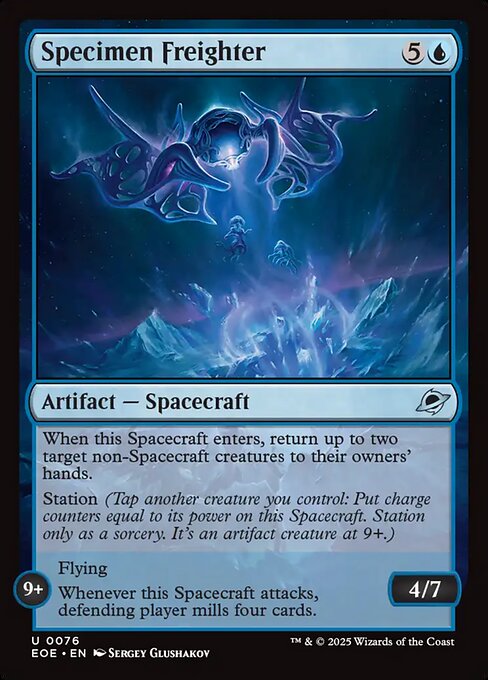 Specimen Freighter - Magic: The Gathering EOE #76
