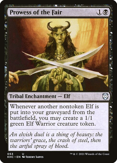 Prowess of the Fair - Magic: The Gathering KHC #53