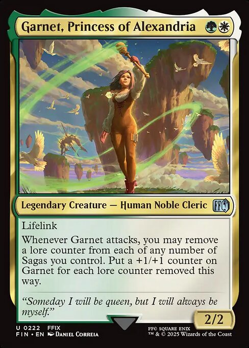 Garnet, Princess of Alexandria - Magic: The Gathering FIN #222