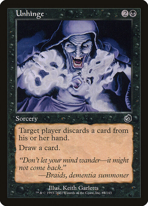 Unhinge - Magic: The Gathering TOR #87