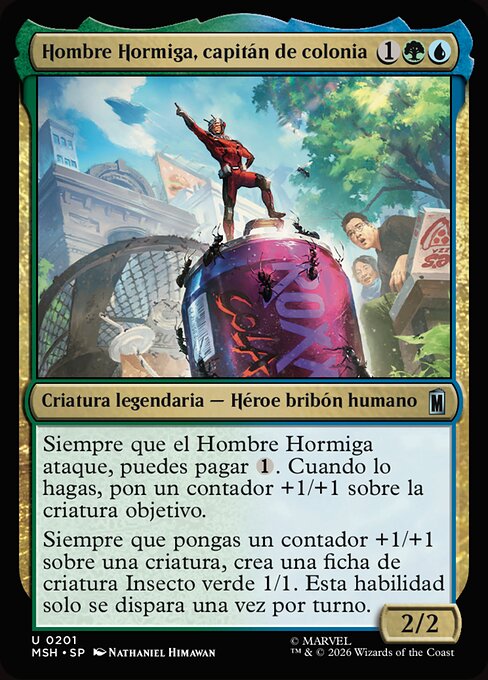Ant-Man, Colony Commander · MSH #201 · ES