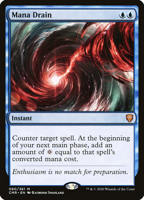 Mana Drain Commander Legends cmr