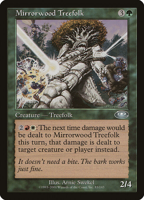 Mirrorwood Treefolk - Magic: The Gathering PLS #83