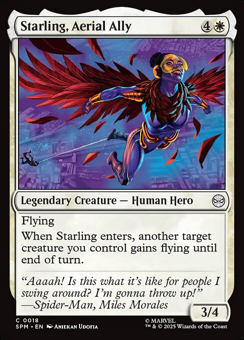 Starling, Aerial Ally - Magic: The Gathering SPM #18