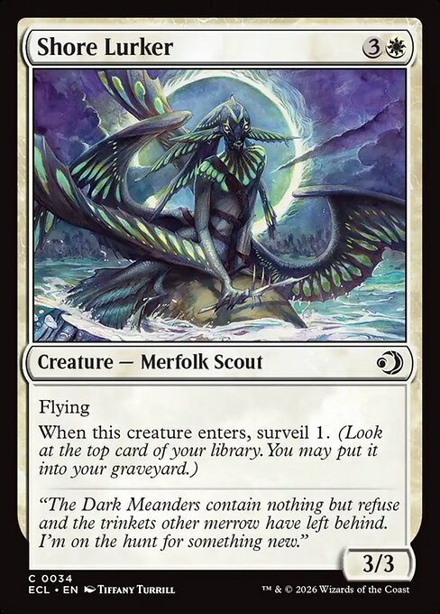 Shore Lurker - Magic: The Gathering ECL #34