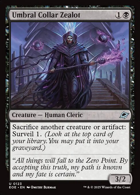 Umbral Collar Zealot - Magic: The Gathering EOE #123