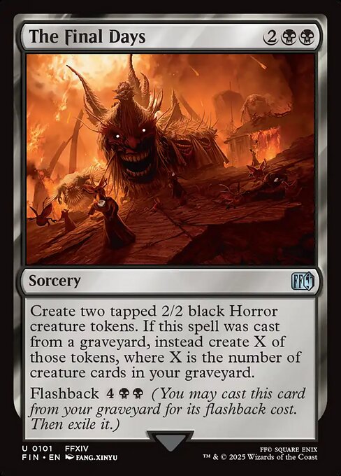 The Final Days - Magic: The Gathering FIN #101