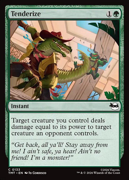 Tenderize - Magic: The Gathering TMT #133