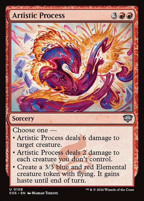 Artistic Process - Magic: The Gathering SOS #108