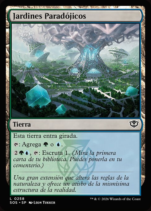 Paradox Gardens · SOS #258 · ES