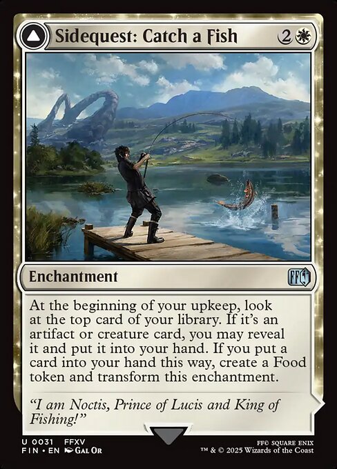 Sidequest: Catch a Fish // Cooking Campsite - Magic: The Gathering FIN #31