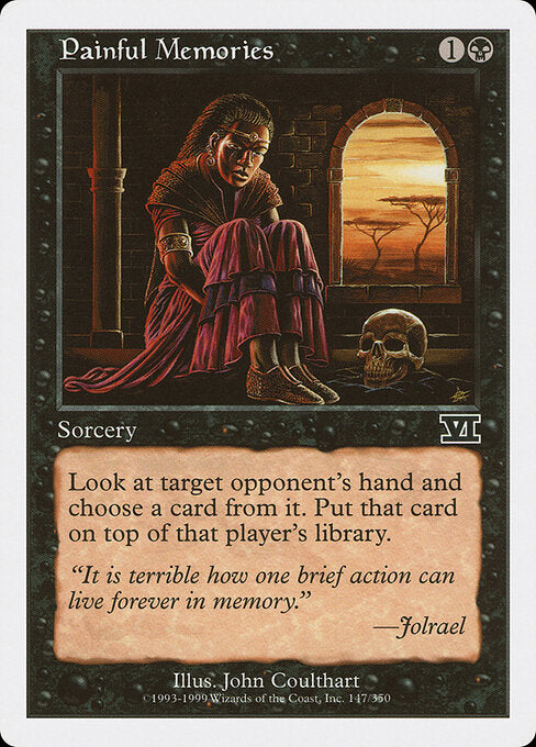 Painful Memories - Magic: The Gathering 6ED #147