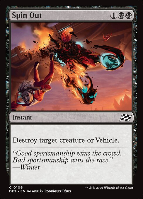 Spin Out - Magic: The Gathering DFT #106