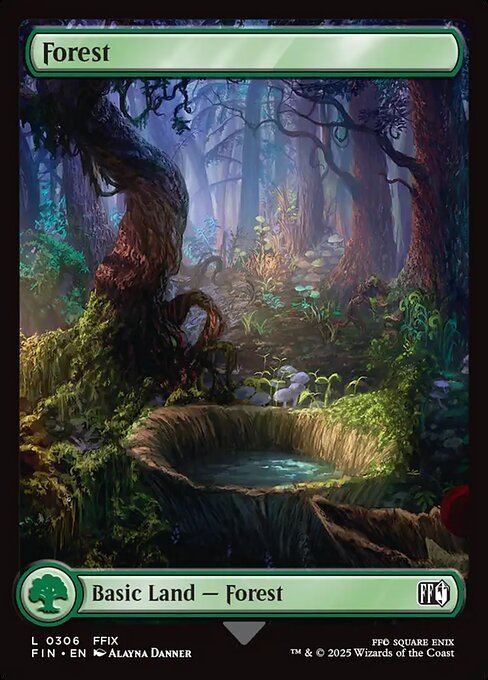 Forest - Magic: The Gathering FIN #306