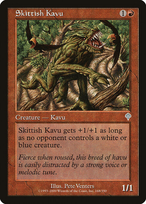 Skittish Kavu - Magic: The Gathering INV #168