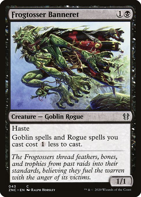 Frogtosser Banneret - Magic: The Gathering ZNC #43