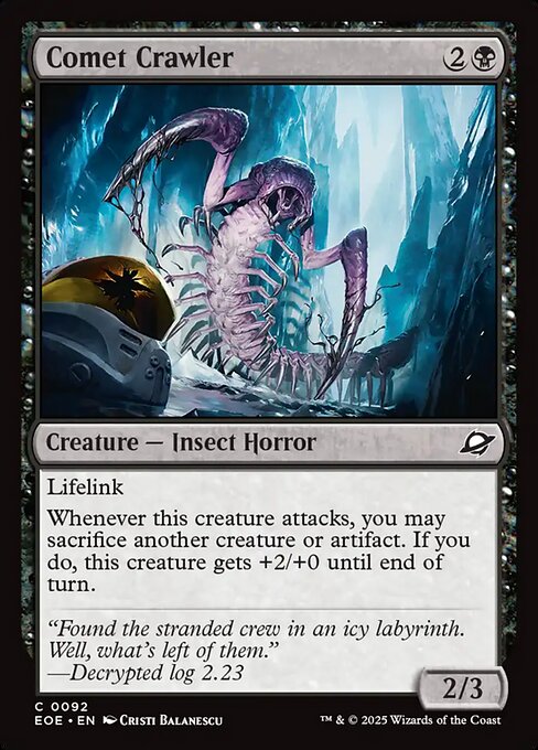 Comet Crawler - Magic: The Gathering EOE #92