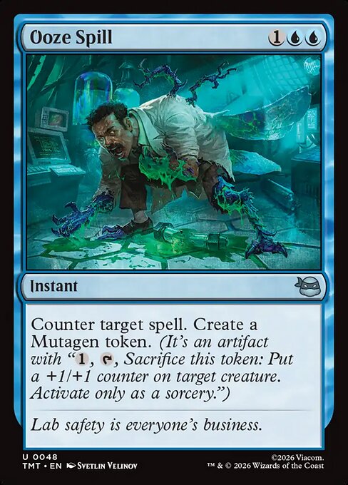Ooze Spill - Magic: The Gathering TMT #48