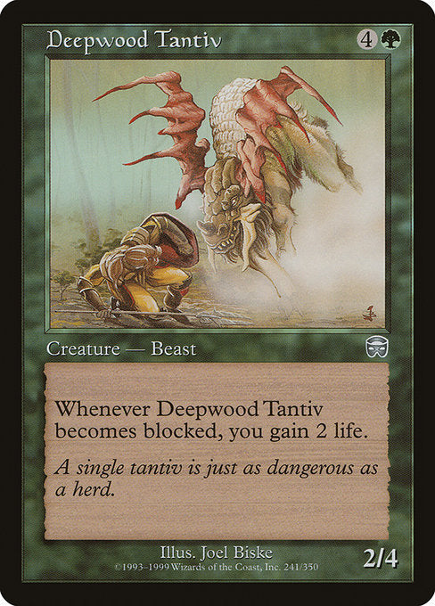 Deepwood Tantiv Mercadian Masques MMQ