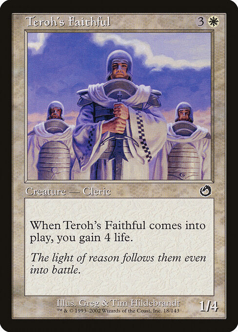 Teroh's Faithful - Magic: The Gathering TOR #18