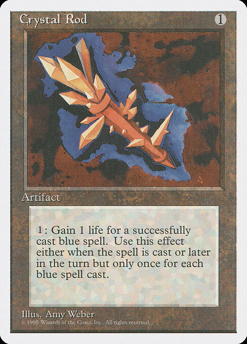 Crystal Rod - Magic: The Gathering 4ED #311