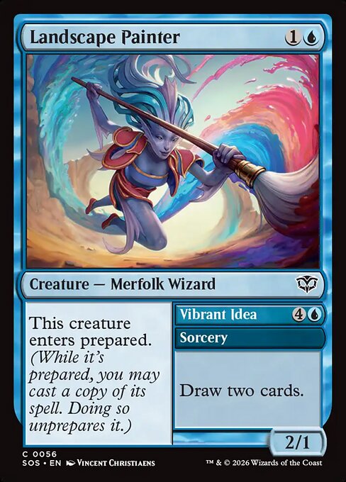 Landscape Painter // Vibrant Idea - Magic: The Gathering SOS #56