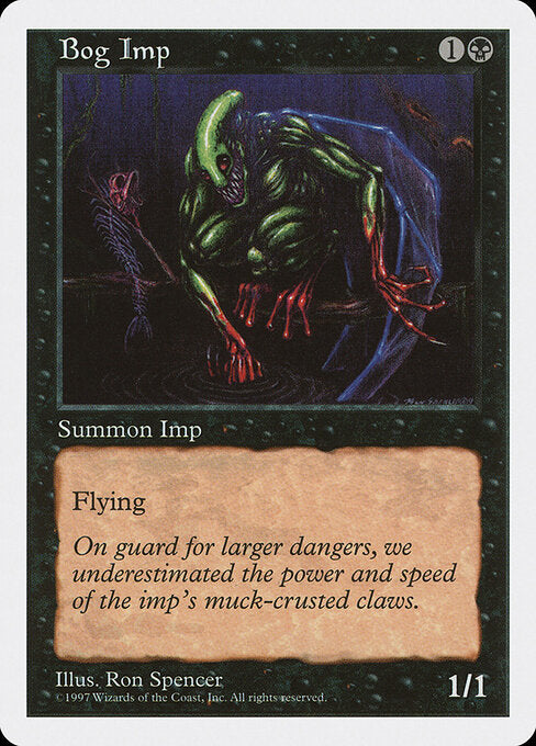 Bog Imp - Magic: The Gathering 5ED #145