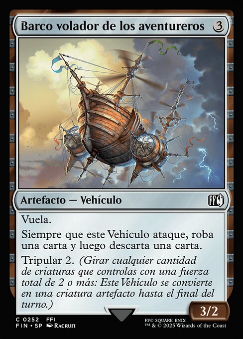 Adventurer's Airship · FIN #252 · ES